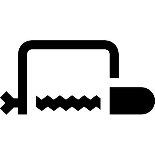 sierra Basic Straight Filled icono