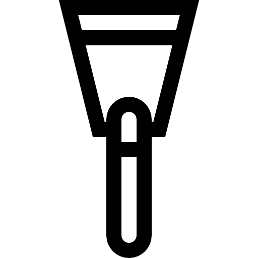 espátula Basic Straight Lineal icono
