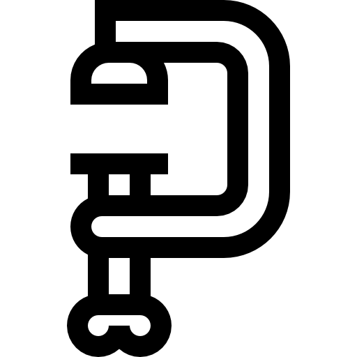 abrazadera Basic Straight Lineal icono