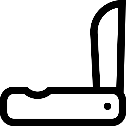 scyzoryk Basic Straight Lineal ikona