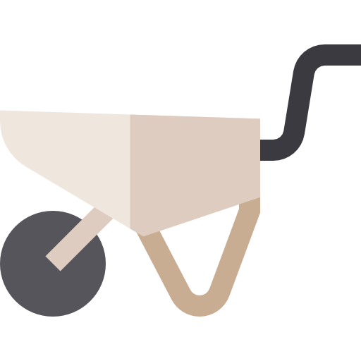 carretilla Basic Straight Flat icono