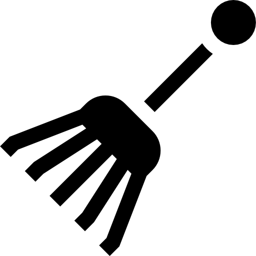 レーキ Basic Straight Filled icon