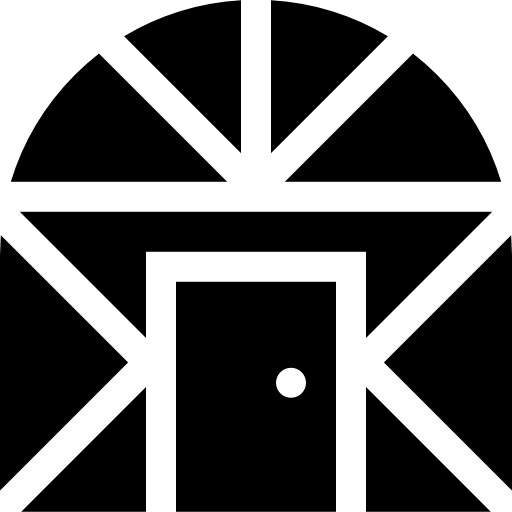 gewächshaus Basic Straight Filled icon