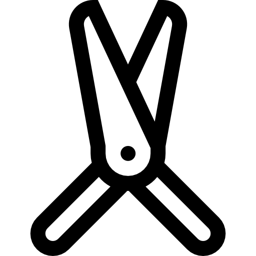 gartengeräte Basic Straight Lineal icon