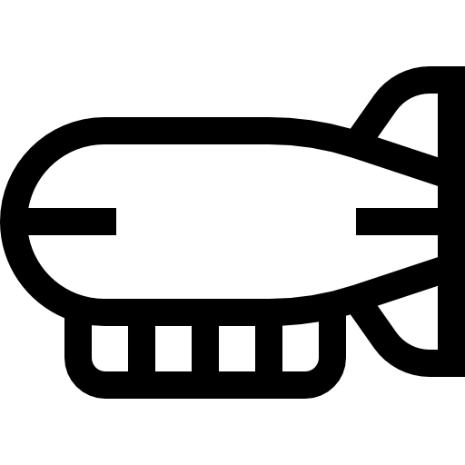 Дирижабль Basic Straight Lineal иконка