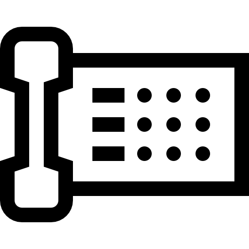 Телефон Basic Straight Lineal иконка