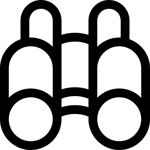 binocolo Basic Straight Lineal icona