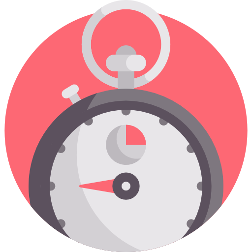 Stopwatch Detailed Flat Circular Flat icon