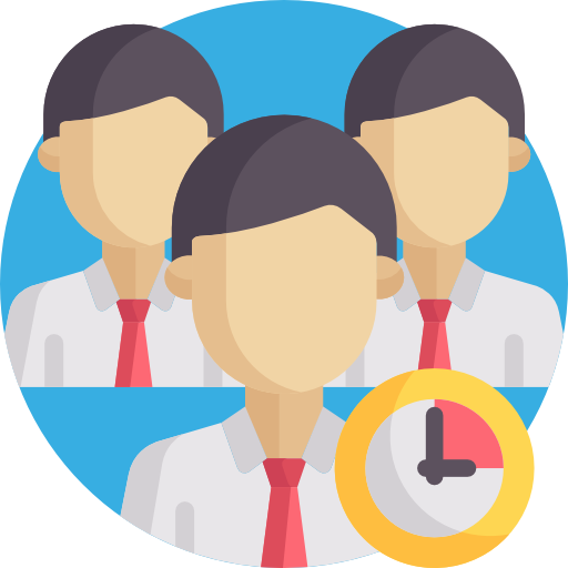 Employee Detailed Flat Circular Flat icon