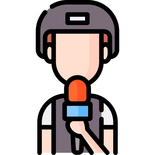 journalist Special Lineal color icon