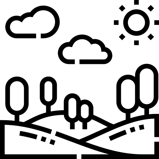 colline Detailed Straight Lineal Icône