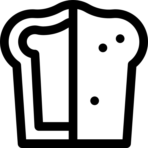 panettone Basic Rounded Lineal icono