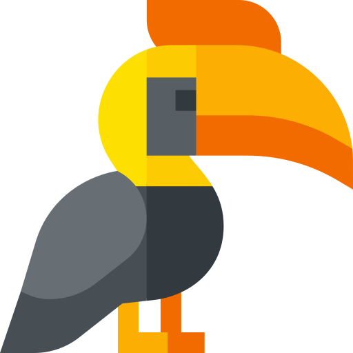 nashornvogel Basic Straight Flat icon