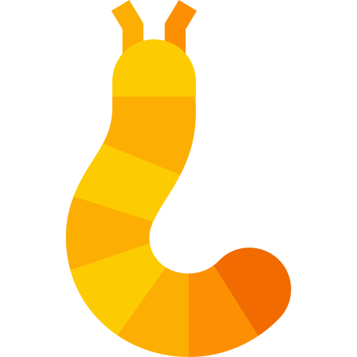gusano Basic Straight Flat icono