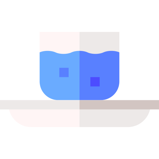 słona woda Basic Straight Flat ikona