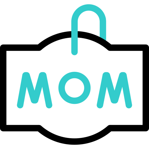 mamma Basic Accent Outline icona