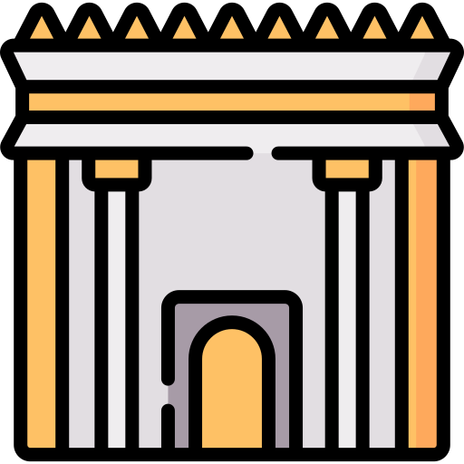 Second temple Special Lineal color icon