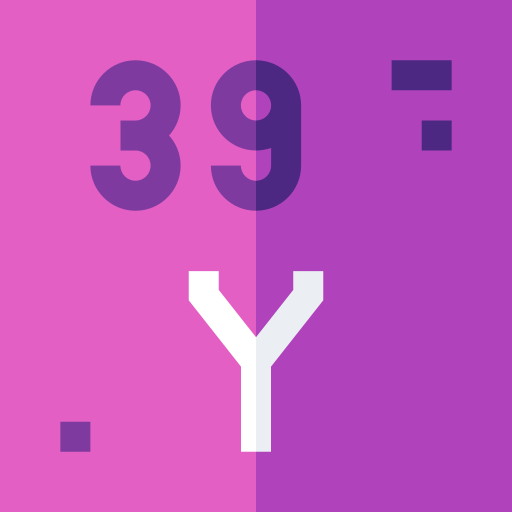 yttrium Basic Straight Flat Icône