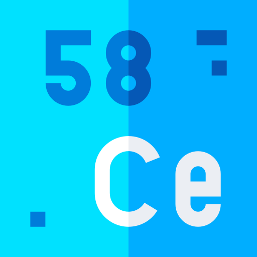 세륨 Basic Straight Flat icon