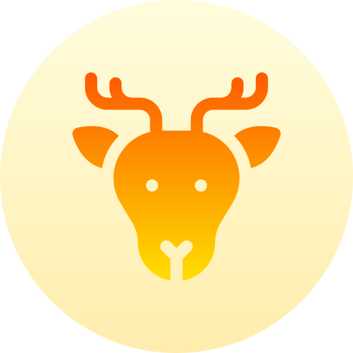 cervo Basic Gradient Circular icona