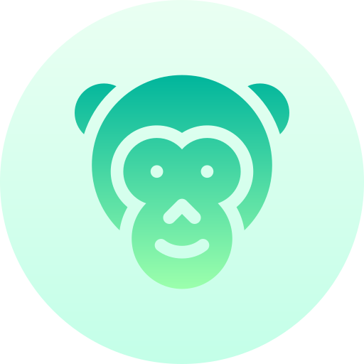 macaco Basic Gradient Circular Ícone