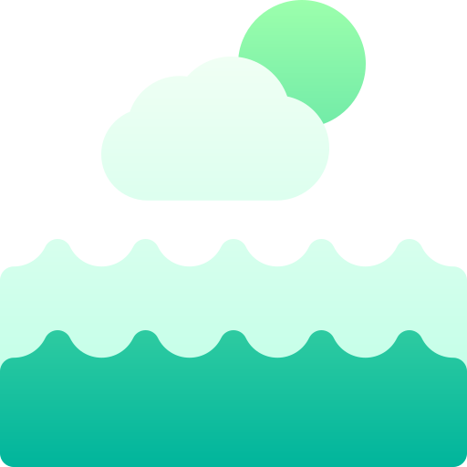 oceaan Basic Gradient Gradient icoon