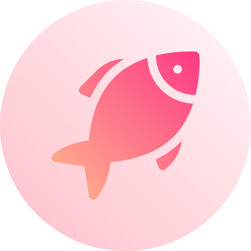pez Basic Gradient Circular icono