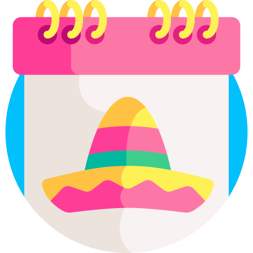 Cinco de mayo Detailed Flat Circular Flat icon