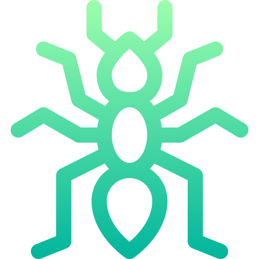 mrówka Basic Gradient Lineal color ikona