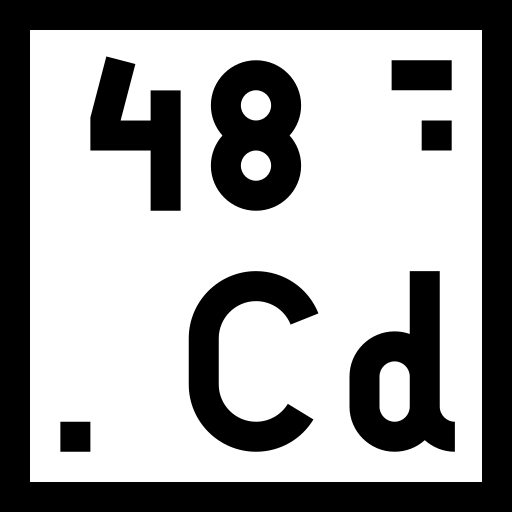 cadmium Basic Straight Lineal Icône