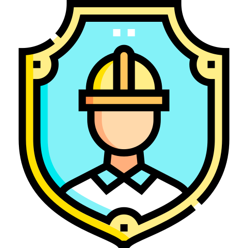 Safety at work Detailed Straight Lineal color icon