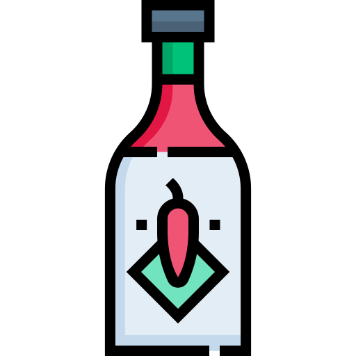tabasco Detailed Straight Lineal color icon