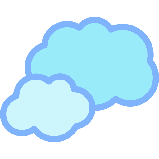 nuage Detailed color Lineal color Icône