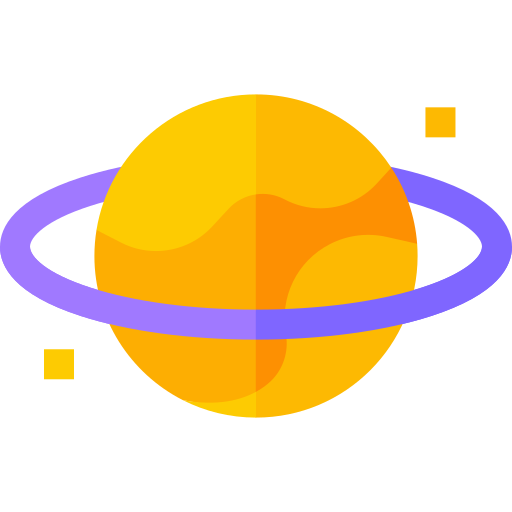 planeta Basic Straight Flat ikona