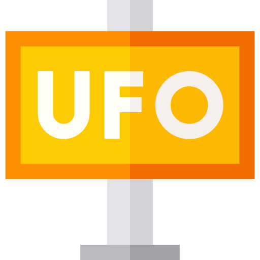 ufo Basic Straight Flat icon