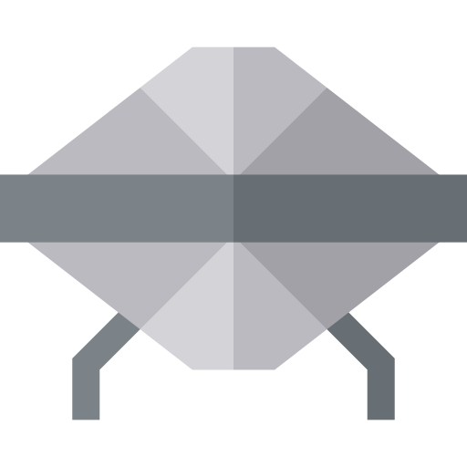 ufo Basic Straight Flat icoon