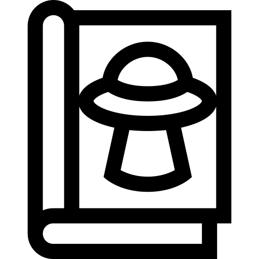 czasopismo Basic Straight Lineal ikona