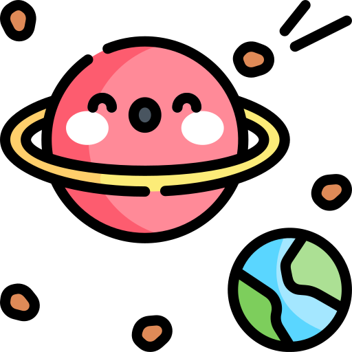 Planet Kawaii Lineal color icon