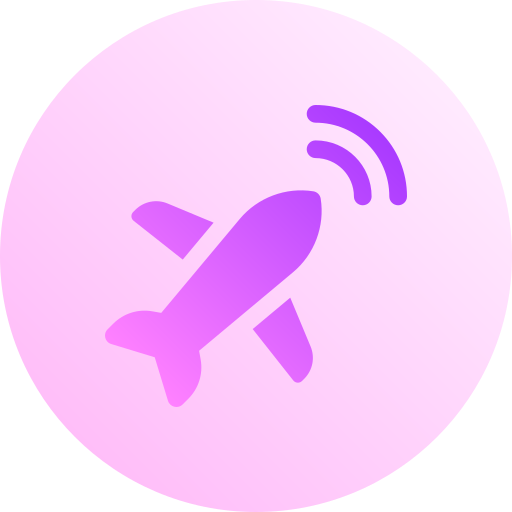 wifi Basic Gradient Circular Icône
