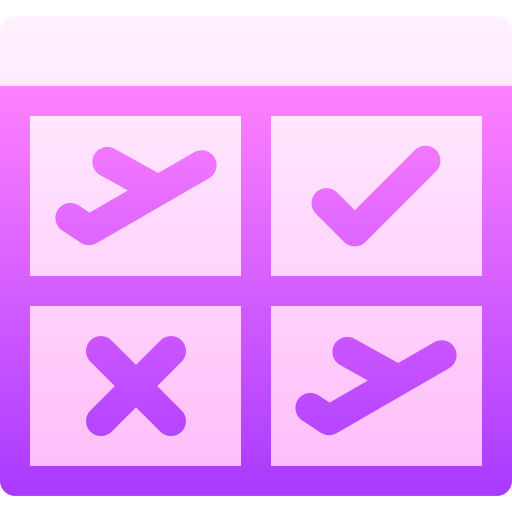 Flight information Basic Gradient Gradient icon