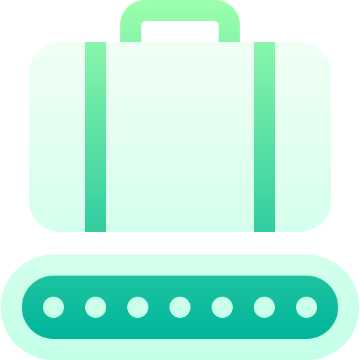 bagage Basic Gradient Gradient icoon