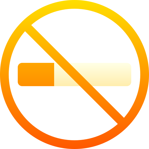 interdiction de fumer Basic Gradient Gradient Icône
