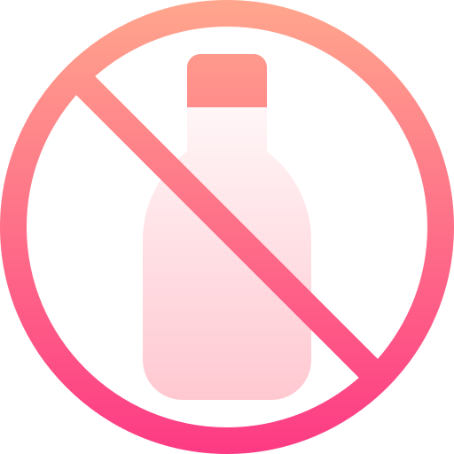 飲酒禁止 Basic Gradient Gradient icon