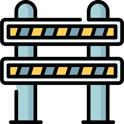 barrera Special Lineal color icono