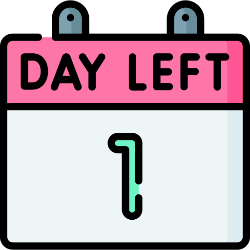countdown Special Lineal color icon