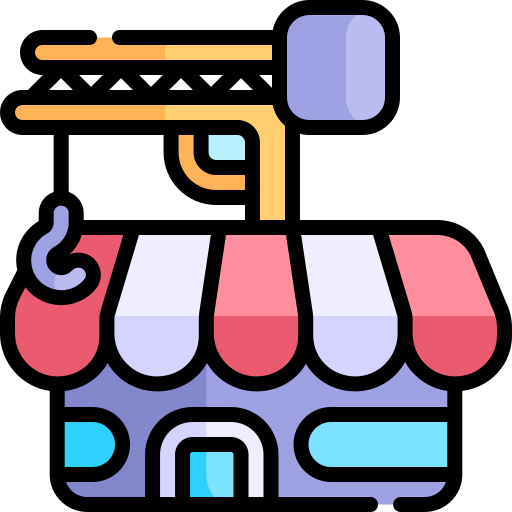 Commercial Kawaii Lineal color icon