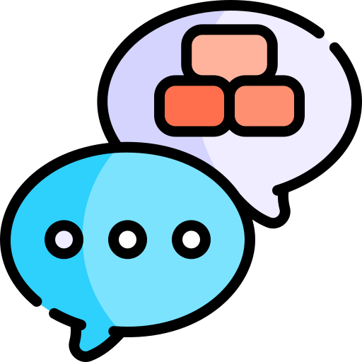 Conversation Kawaii Lineal color icon