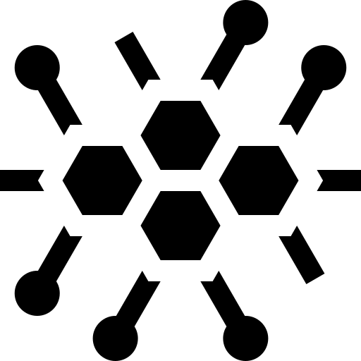 enzyme Basic Straight Filled Icône