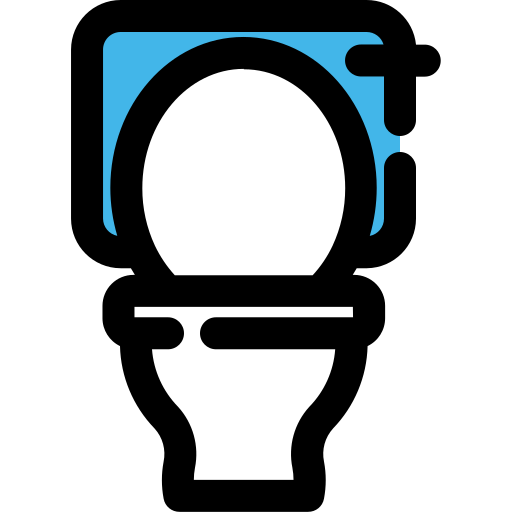 toaleta Generic color lineal-color ikona