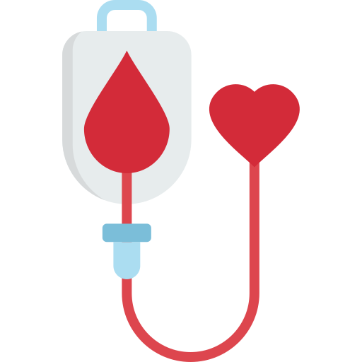 Blood donation Generic color fill icon